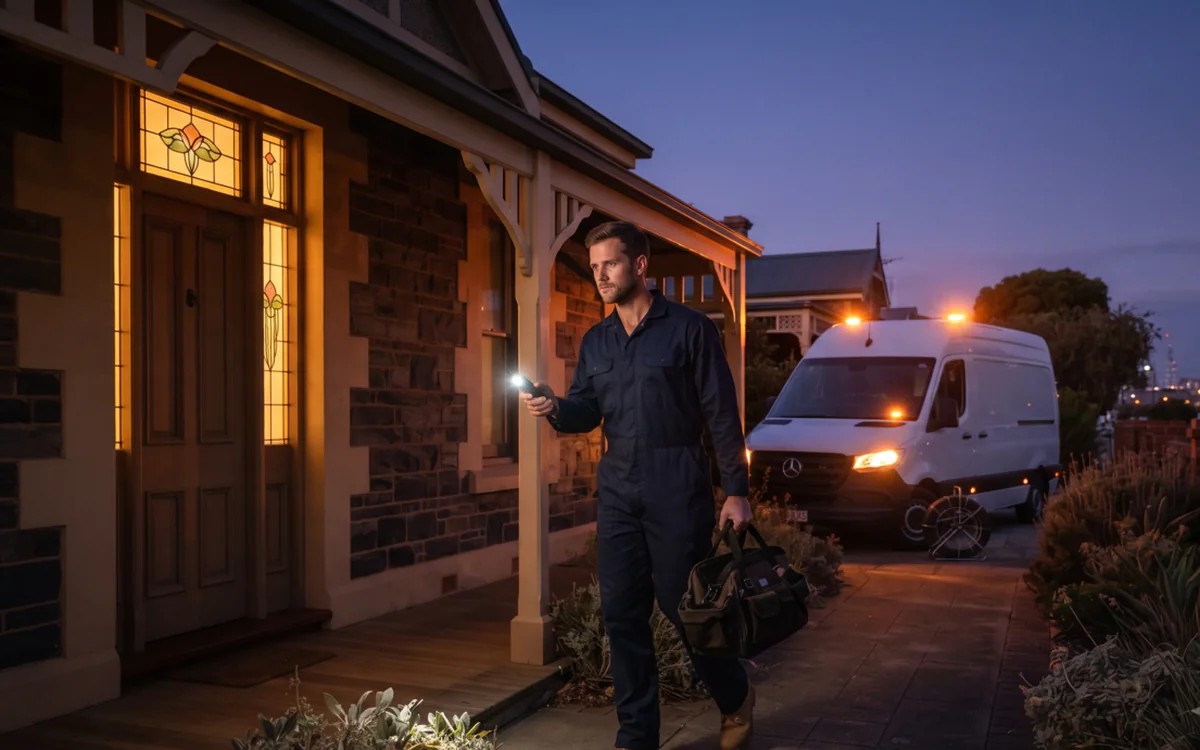 24/7 emergency drain cleaning service in Adelaide