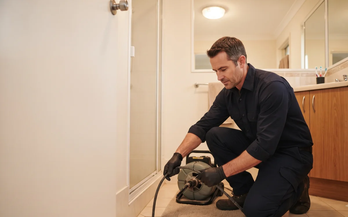 Residential drain cleaning service in Adelaide